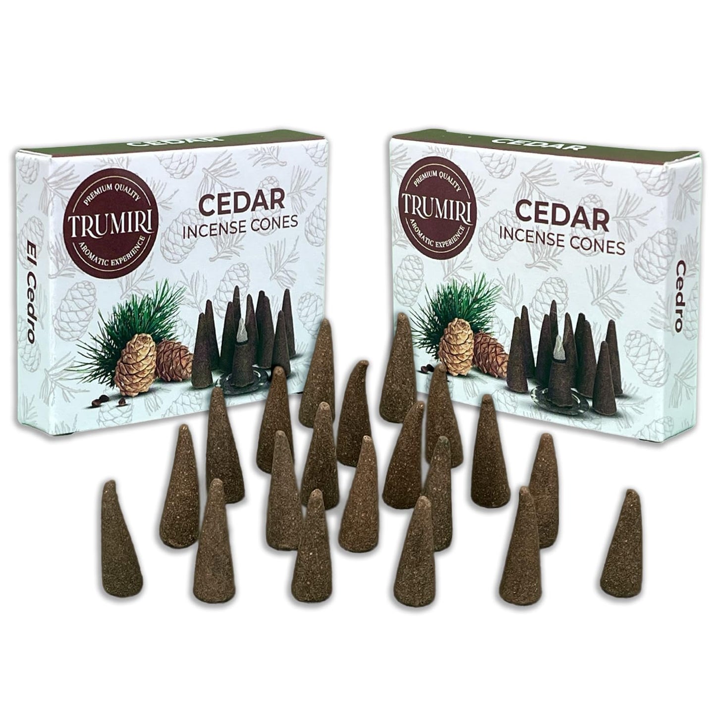 Cedar Incense Cones Aromatherapy Scented