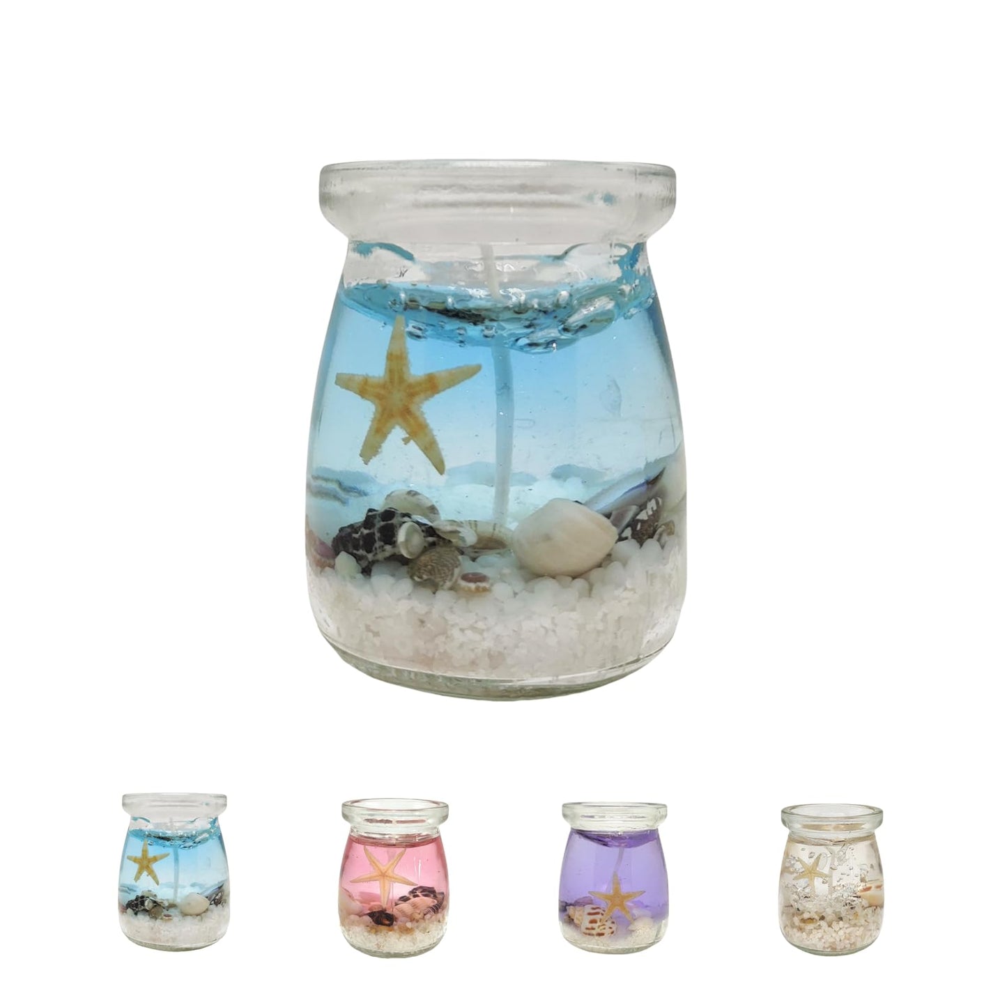 Ocean Theme Gel Candle