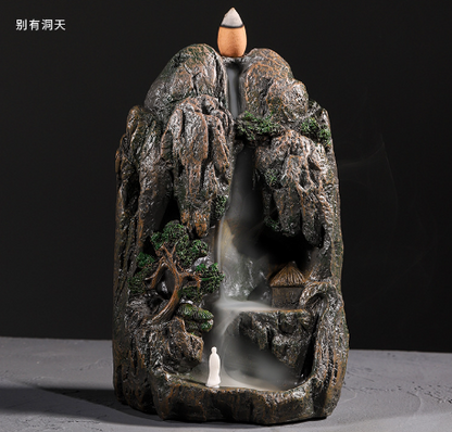 Decorative Backflow Incense Burner Tower