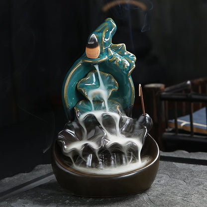 Ceramic Backflow Incense Holder