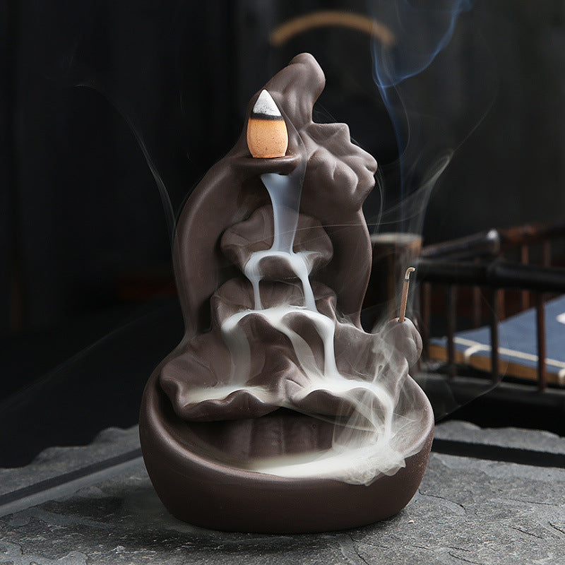 Ceramic Backflow Incense Holder
