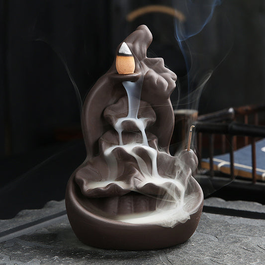 Ceramic Backflow Incense Holder