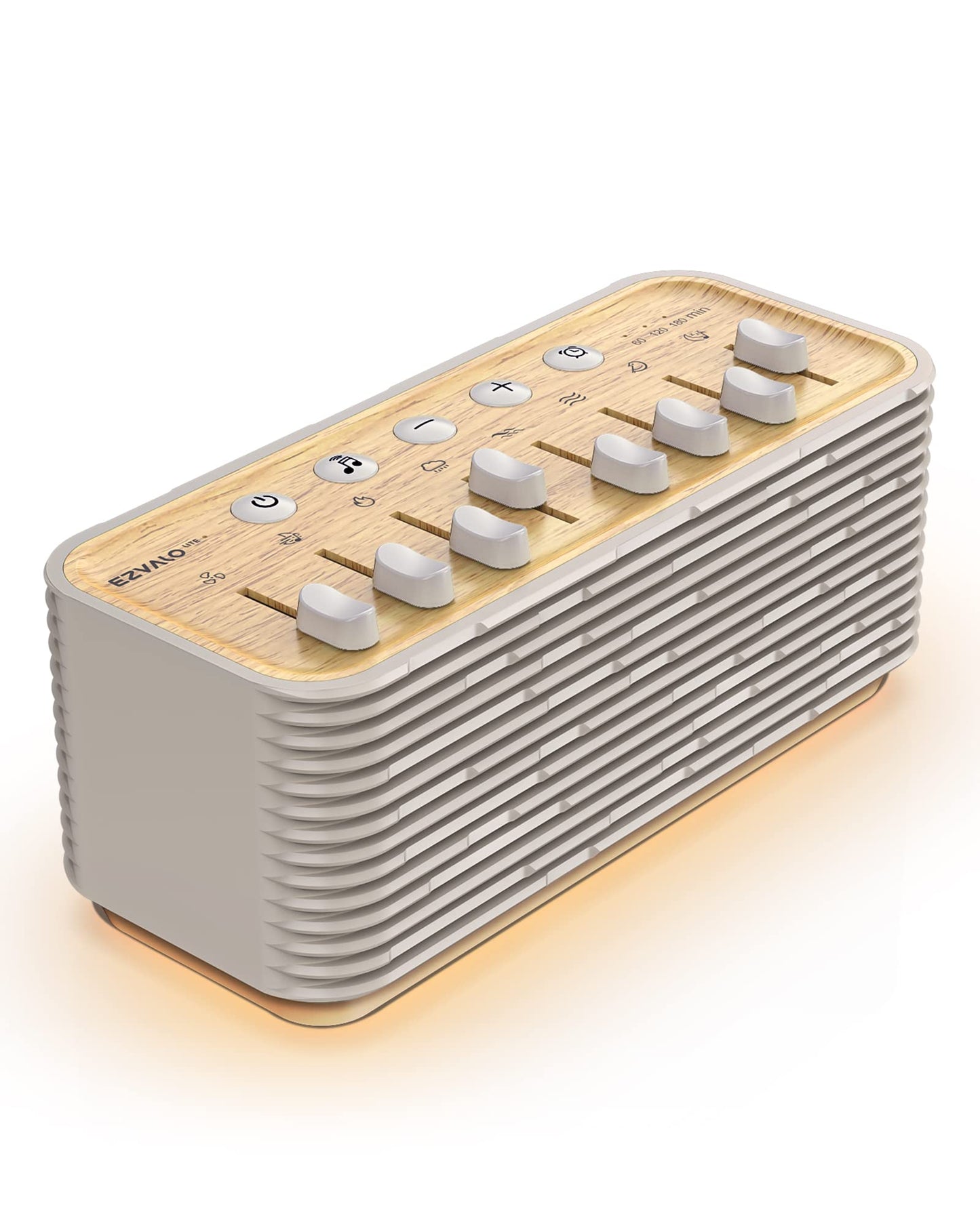 White Noise Sleep Machine Bluetooth Speaker Night Light