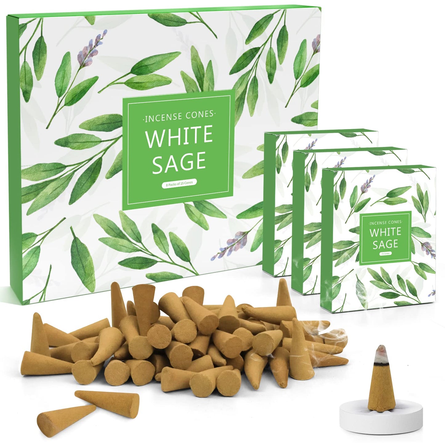 White Sage Incense Cones