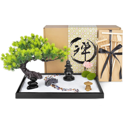 Japanese Zen Sand Garden Desk