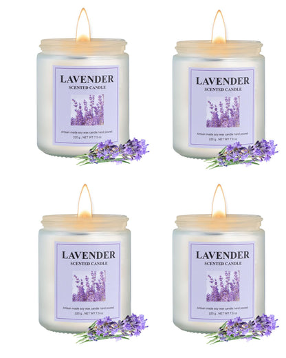Lavender Aromatherapy Soy Candle Set