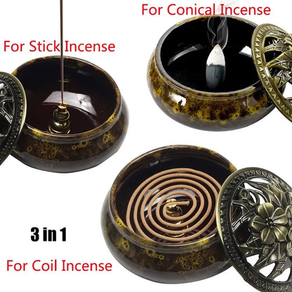 Chinese Ceramic Incense Burner