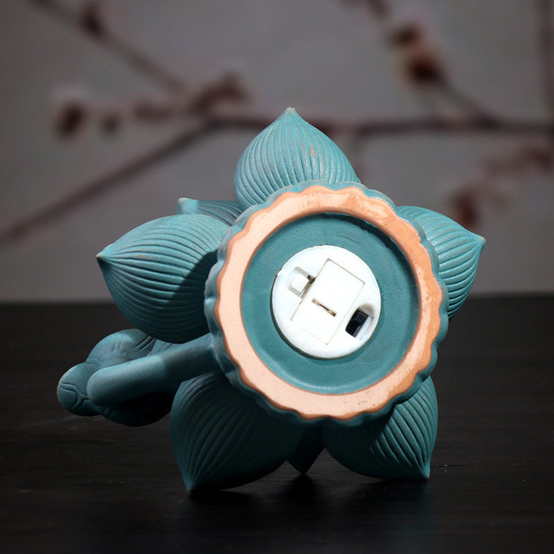 LED Backflow Incense Burner Ceramic