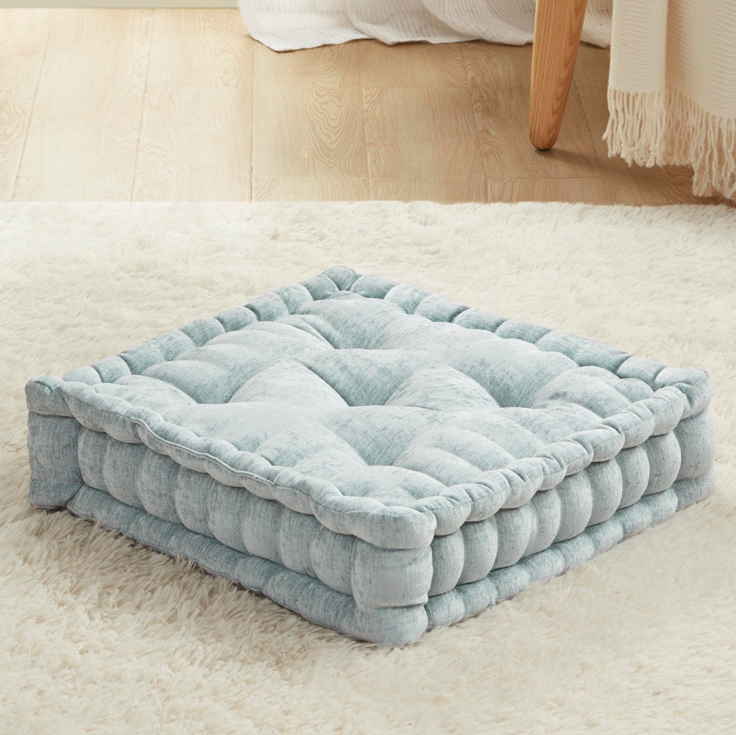 Chenille Meditation Floor Pillow