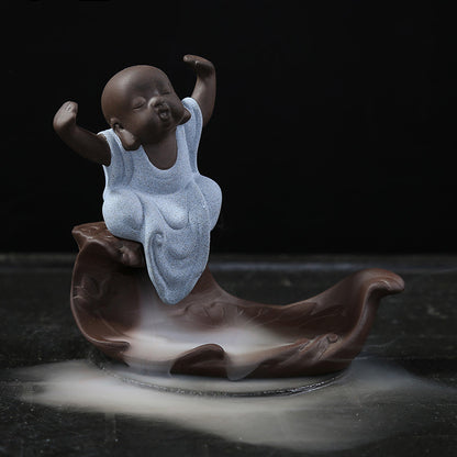 Ceramic Zen Backflow Incense Burner