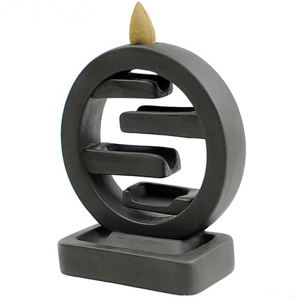 Minimalist Ceramic Backflow Incense Burner
