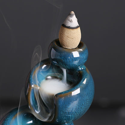 Ceramic Cosmic Backflow Incense Burner