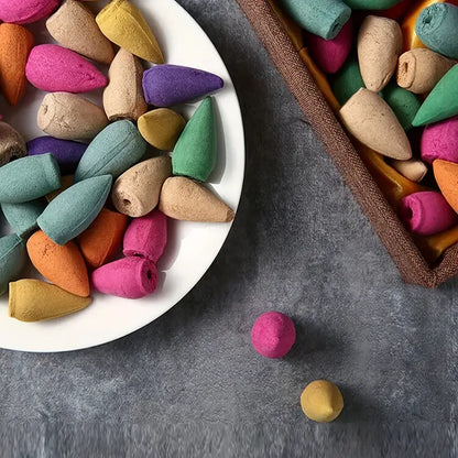 Aromatic Backflow Incense Cones