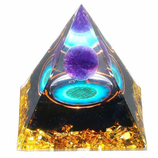 Orgone Pyramid Crystal Chakra