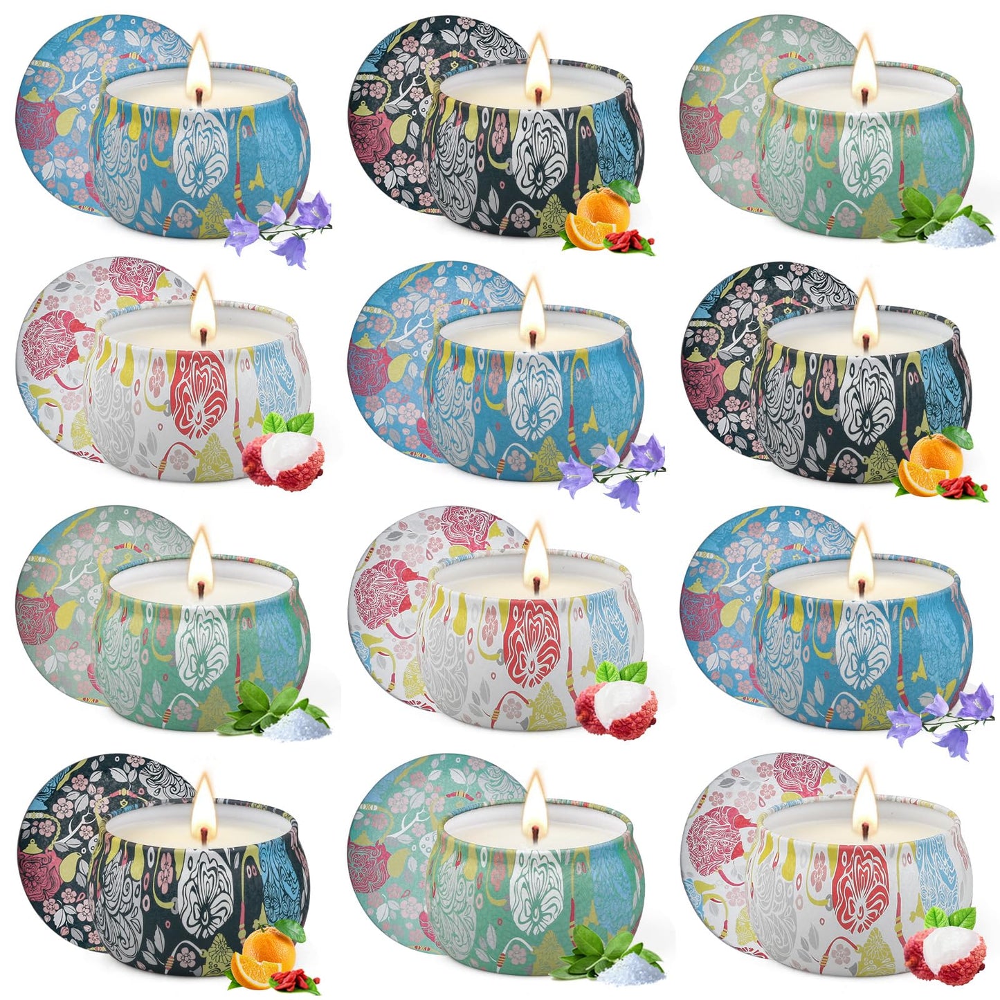 Aromatherapy Soy Candle Gift Set