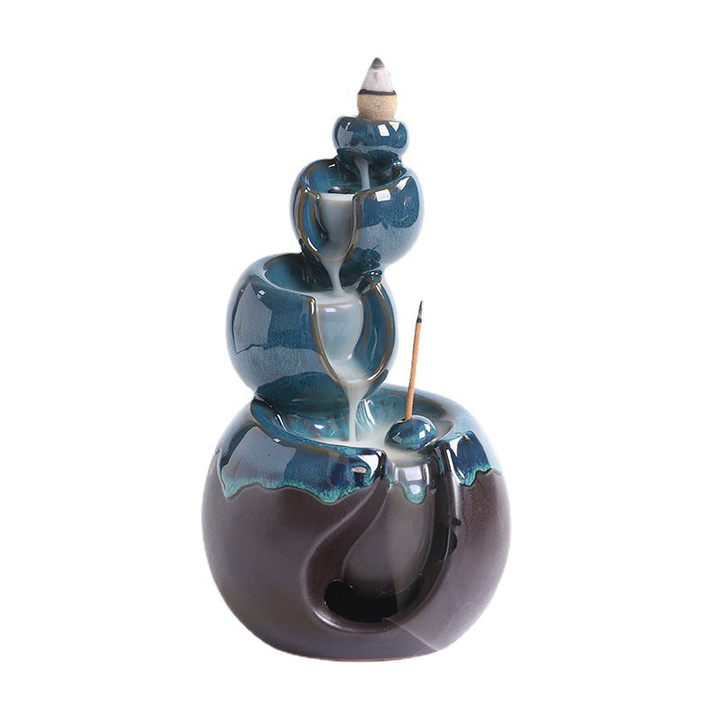 Ceramic Cosmic Backflow Incense Burner