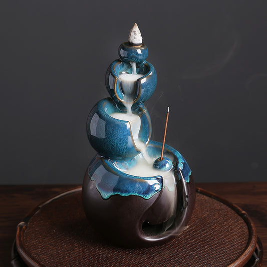 Ceramic Cosmic Backflow Incense Burner