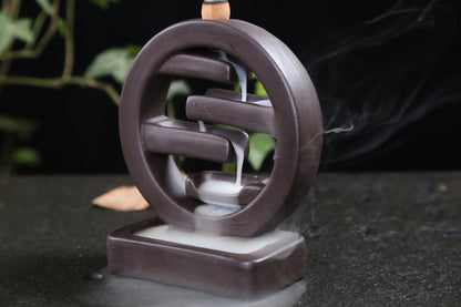 Minimalist Ceramic Backflow Incense Burner