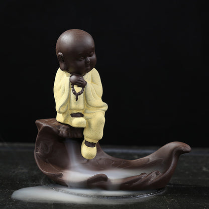 Ceramic Zen Backflow Incense Burner